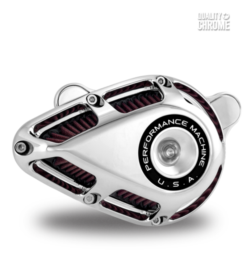 Performance Machine Jet Air Cleaner - Chrome