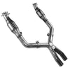 Kooks 05-10 Ford Mustang GT 4.6L 3V Auto/Manual 2 1/2in x 2 1/2in OEM Cat X Pipe Kooks HDR Req