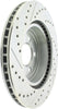 StopTech Select Sport 10-14 Dodge Challenger Drilled and Slotted Front Left Brake Rotor