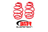 BMR 10-15 5th Gen Camaro V8 Front Lowering Springs - Red