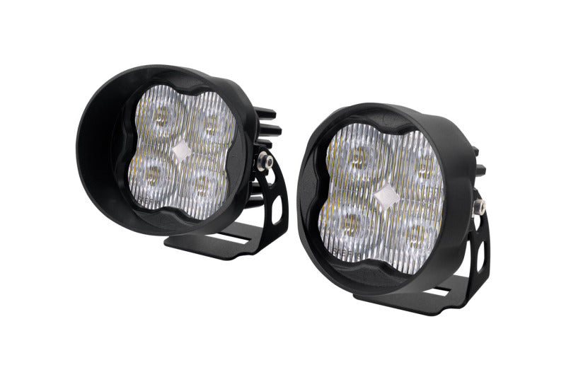 Diode Dynamics SS3 LED Pod Max - White SAE Fog Angled (Pair)