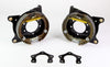 Wilwood Brackets (2) - Disc/Drum Mpr/Dana-Grn w/Ring 2.36in Off 1 pc vented
