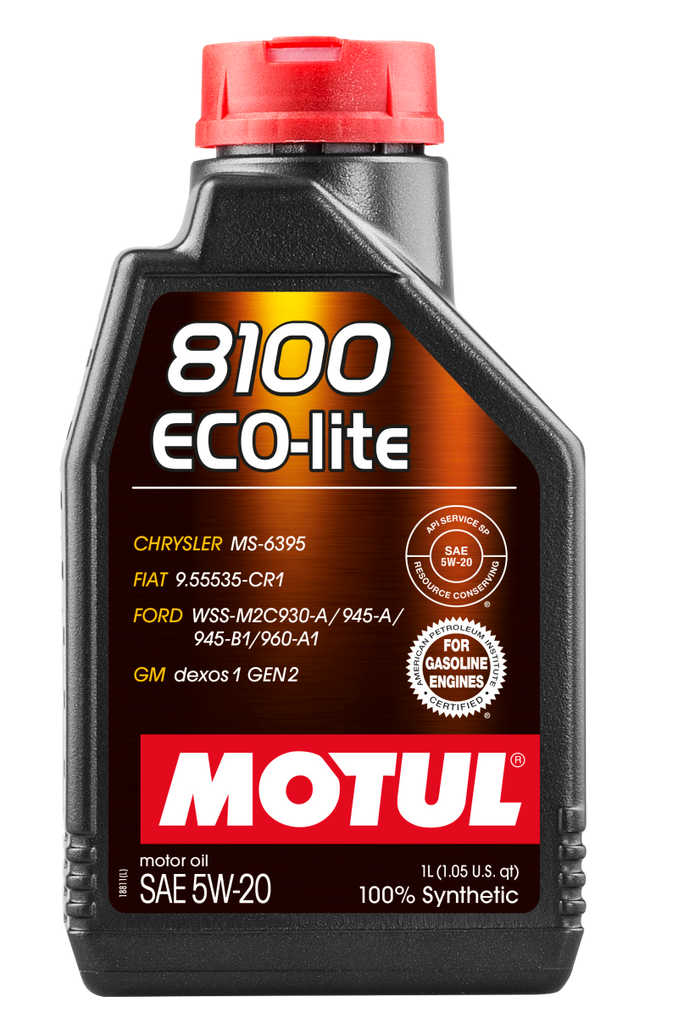 Motul 1L Synthetic Engine Oil 8100 5W20 ECO-LITE