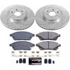 Power Stop 10-16 Cadillac SRX Front Z23 Evolution Sport Brake Kit