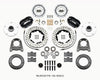 Wilwood Forged Dynalite-M Front Kit 10.75in Drilled 1950-1955 MG-TD/TF