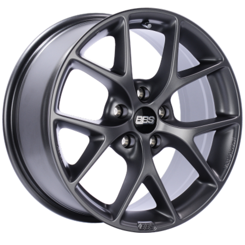 BBS SR 16x7 5x100 ET36 Satin Grey Wheel -70mm PFS/Clip Required