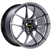 BBS RF 18x9 5x114.3 ET48 Diamond Black Wheel -82mm PFS/Clip Required