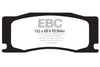 EBC 08-09 Jaguar XKR 4.2 Supercharged (Portfolio) Yellowstuff Front Brake Pads