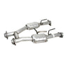 BBK 96-04 Mustang 4.6 GT / Cobra Short Mid H Pipe w Catalytic Converters 2-1/2 For Long Tube Headers