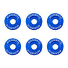 Mishimoto Large Fender Washer Kit (6pcs) - Blue