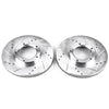 Power Stop 95-04 Toyota Tacoma Front Evolution Drilled & Slotted Rotors - Pair