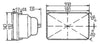 Hella E-Code 5in x 7in H4 Conversion Headlamp Kit