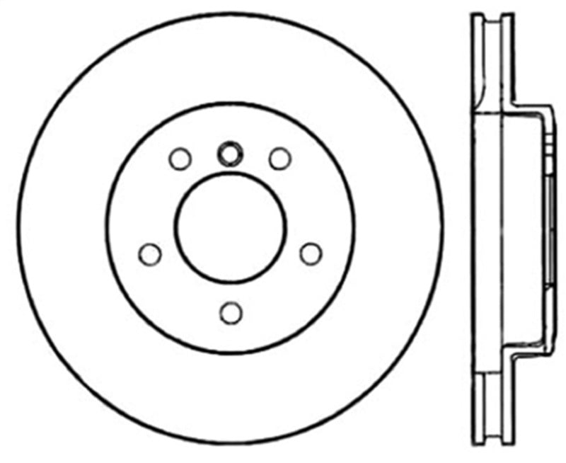 StopTech Drilled Sport Brake Rotor