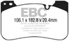 EBC 2018+ BMW M5 F90 Bluestuff Front Brake Pads