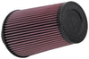 K&N Universal Rubber Filter 3inch FLG / 6inch OD-B / 4-5/8inch OD-T / 9inch L