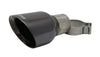 Corsa Single Universal 2.75in Inlet / 4.5in Outlet Black PVD Pro-Series Tip Kit