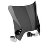 National Cycle Fits 44-51 mm. O.D. Mohawk Chorme Hardware/Curve Bracket/Windshield - Dark Tint