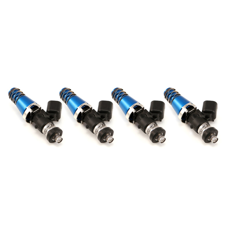 Injector Dynamics 1340cc Injectors - 60mm Length - 11mm Blue Top - Denso Lower Cushion (Set of 4)