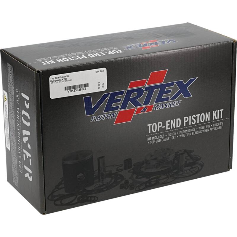 Vertex Piston 18-22 KTM 125 SX 125cc Top End Piston Kit