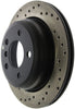 StopTech Sport Cross Drilled Brake Rotor - Front Left