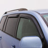 AVS 05-18 Toyota Hilux Access Cab Ventvisor Outside Mount Window Deflectors 4pc - Smoke