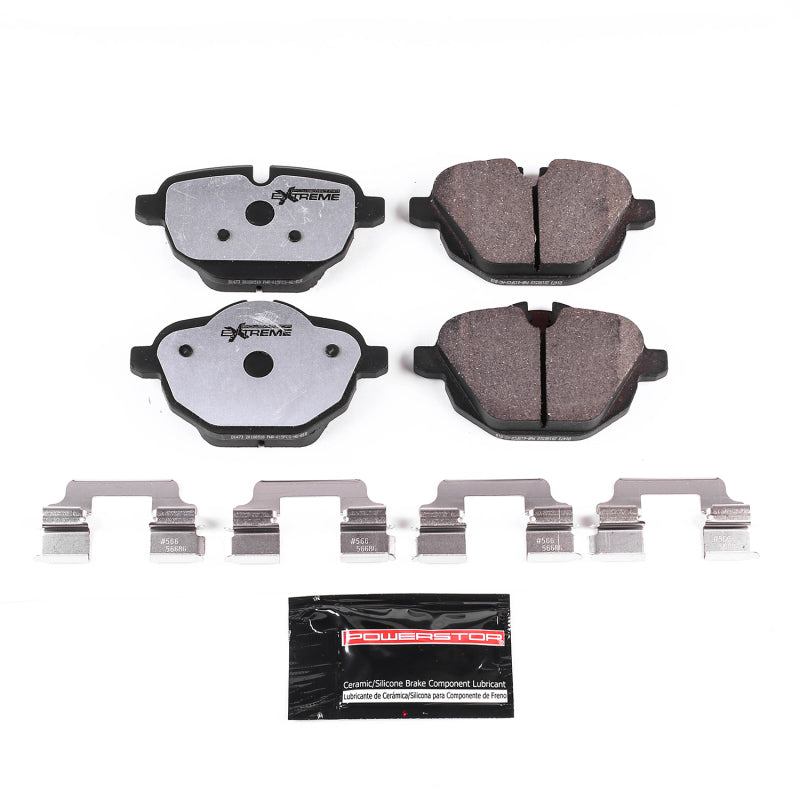 Power Stop 11-16 BMW 528i Rear Z26 Extreme Street Brake Pads w/Hardware