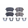 Power Stop 10-16 Audi A4 Rear Z17 Evolution Ceramic Brake Pads w/Hardware