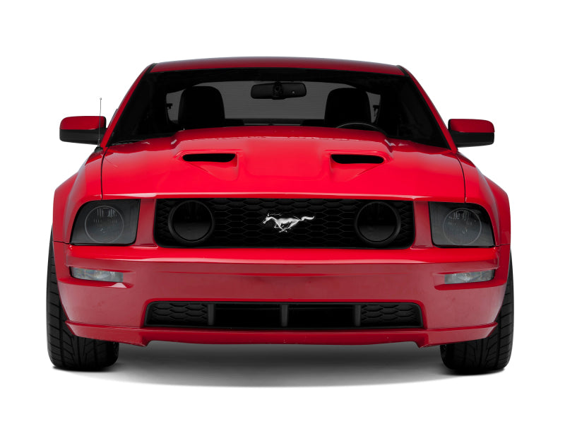 Raxiom 05-09 Ford Mustang GT V6 Axial Series CCFL Halo Projector Headlight- Blk Housing (Smkd Lens)