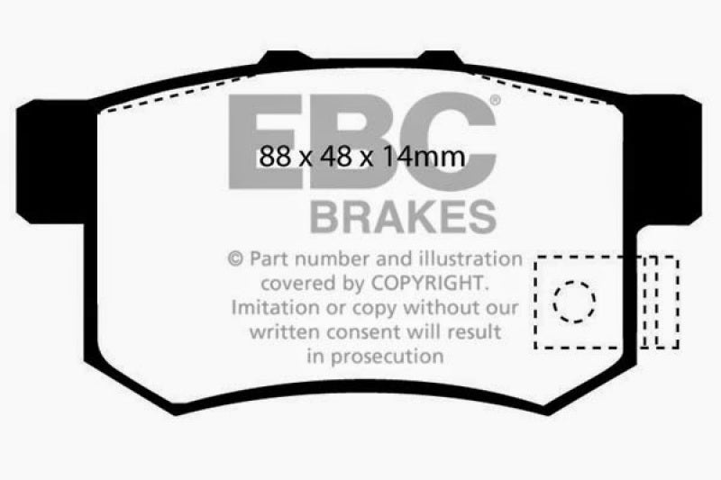 EBC Brakes Bluestuff Street and Track Day Brake Pads