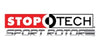 StopTech 94-04 Ford Mustang SVT Cobra Slotted & Drilled Sport Front Right Brake Rotor