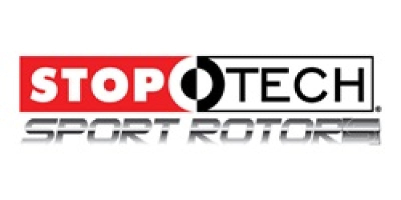 StopTech Select Sport 09-13 Subaru Forester Slotted and Drilled Left Front Rotor