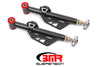 BMR 99-04 Ford Mustang Adj. Lower Control Arms Poly/Rod End Combo - Black Hammertone