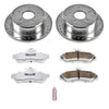 Power Stop 2004 Pontiac GTO Rear Z26 Street Warrior Brake Kit