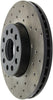 StopTech 05-10 VW Jetta (Exc Wagon) / 09-10 Jetta Wagon / 07-10 Rabbit Drilled Right Front Rotor