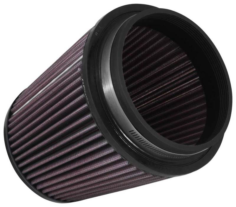 K&N Universal Clamp-On Air Filter 5in FLG / 6-1/2in B / 5in T / 6-1/2in H