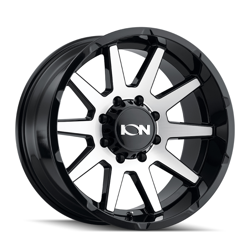 ION Type 143 20x10 / 6x135 BP / -19mm Offset / 87.1mm Hub Black/Machined Wheel