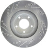 StopTech Select Sport Select Sport Nissan Slotted and Drilled Left Front Rotor