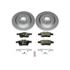 Power Stop 08-11 Saab 9-3 Rear Euro-Stop Brake Kit