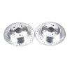 Power Stop 04-08 Acura TL Rear Evolution Drilled & Slotted Rotors - Pair
