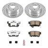 Power Stop 04-08 Acura TL Rear Z26 Street Warrior Brake Kit