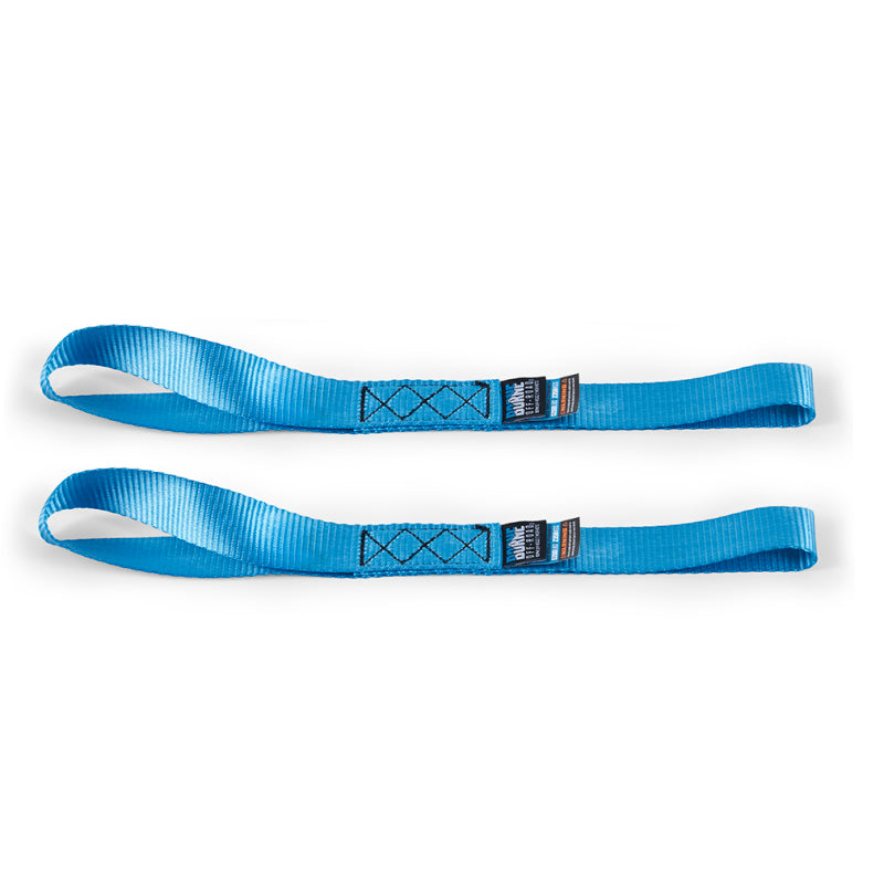 Mishimoto Heavy-Duty Ratchet Tie-Down Kit (2-Pack) - Blue