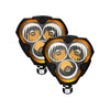 KC HiLiTES FLEX ERA 3 LED Light Combo Beam Pair Pack System