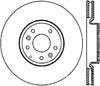 StopTech Power Slot 2003+ Mazda RX8 Slotted CRYO Left Front Rotor - SPORT SUSPENSION ONLY