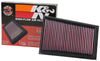 K&N 07-11 Nissan 1.125in H x 9.063in L x 6.438in W Replacement Air Filter