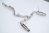 Invidia 2022+ Subaru WRX N1 Twin Outlet Single Layer SS Tip Cat-Back Exhaust