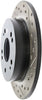 StopTech 06-09 Honda Civic Ex/Si Slotted & Drilled Left Rear Rotor