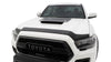 AVS 16-18 Toyota Tacoma Aeroskin Low Profile Hood Shield - Matte Black