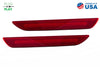 Diode Dynamics 15-21 EU/AU Ford Mustang LED Sidemarkers - Red (Pair)