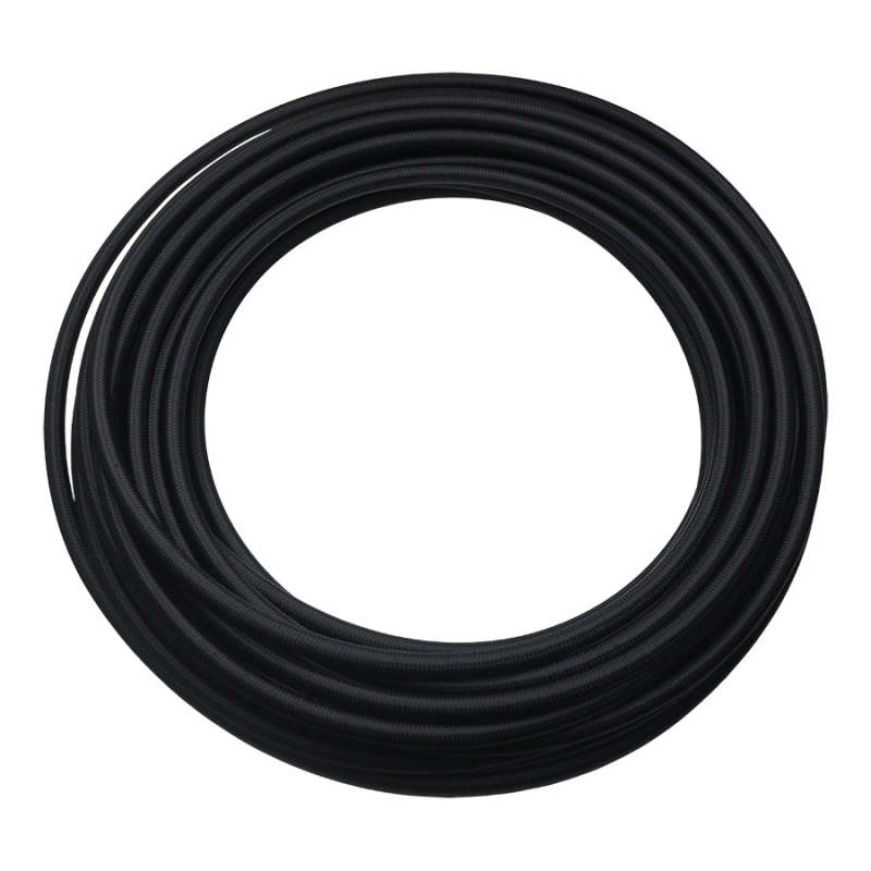 DeatschWerks 10AN Black Nylon Braided CPE Hose - 50ft