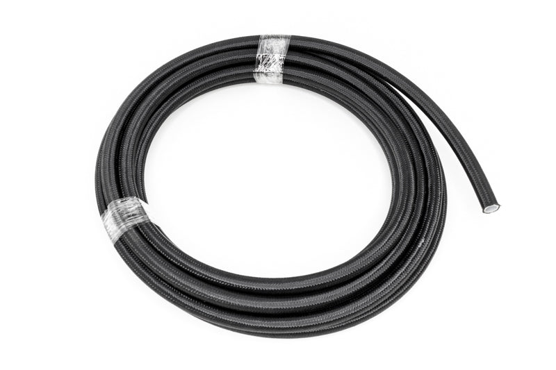 DeatschWerks 6AN Black Nylon Braided PTFE Hose 20 Feet